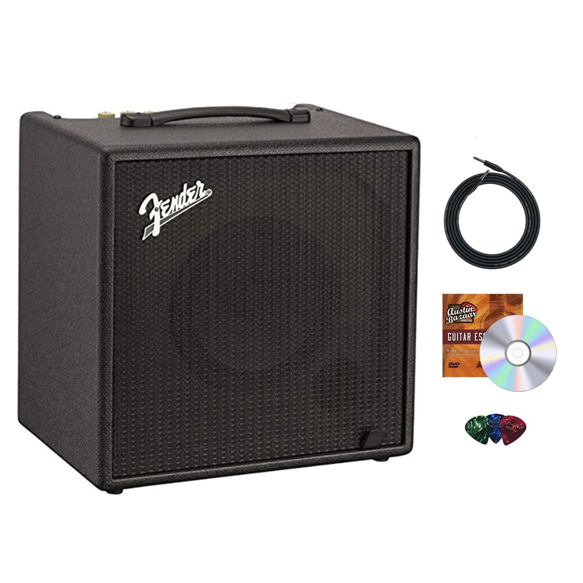 Amazon.com: Fender Rumble LT25 Bass Combo Amplifier Bundle with